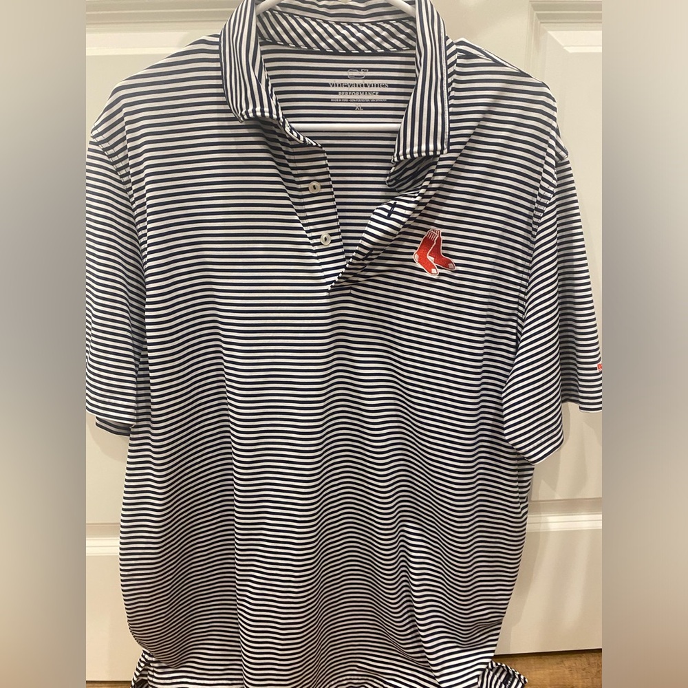 Men’s Boston RedSox polo shirt